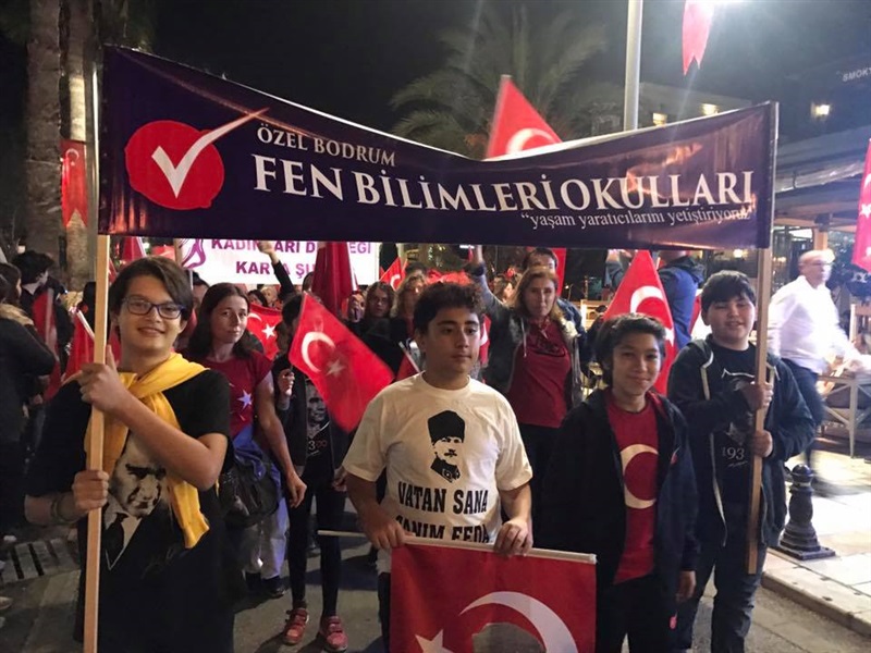 29 Ekim Cumhuriyet Bayramı Fener Alayı 