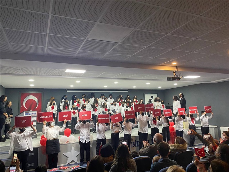 29 EKİM CUMHURİYET BAYRAMI COŞKUYLA KUTLANDI