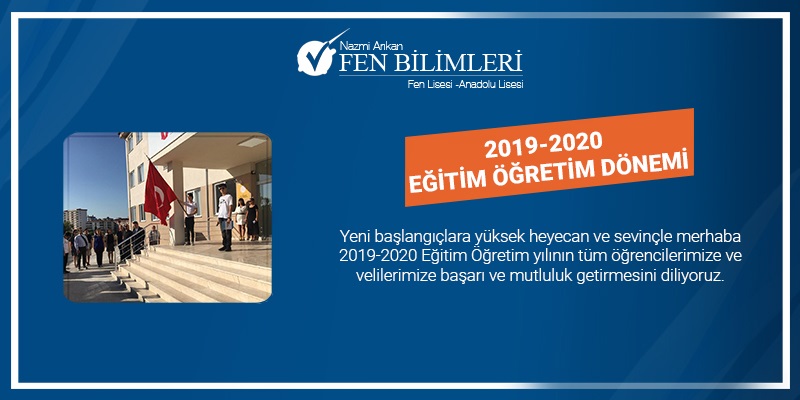 2019-2020 EĞİTİM ÖĞRETİM DÖNEMİ