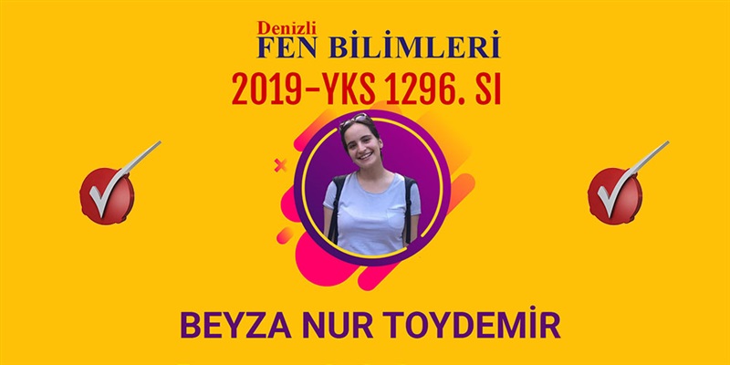 2019 - YKS TÜRKİYE DERECEYE GİREN ÖĞRENCİLERİMİZ