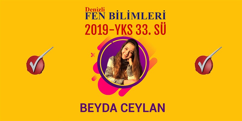 2019 - YKS TÜRKİYE DERECEYE GİREN ÖĞRENCİLERİMİZ