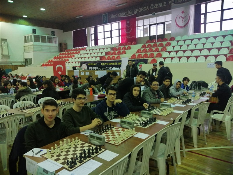 Muğla Gençlik Spor İl Müdürlüğünün düzenlediği Satranç Turnuvası 