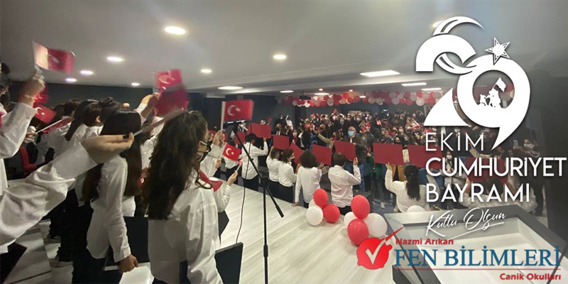 29 EKİM CUMHURİYET BAYRAMI COŞKUYLA KUTLANDI