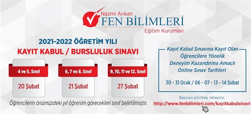2021-2022 Kayıt Dönemi