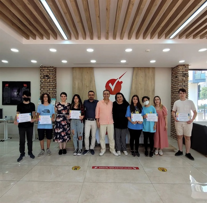 Öğrencilerimize Biyoenerji Projesi Katılım Belgelerini Teslim Ettik